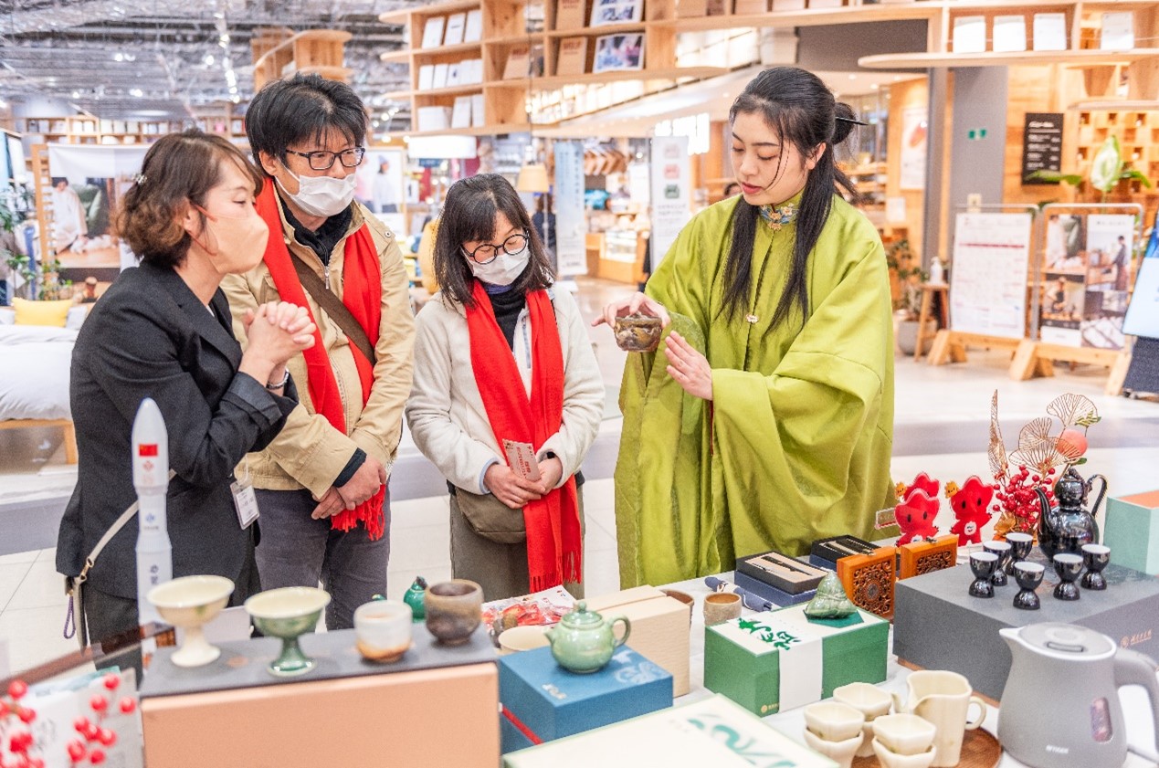 活動現(xiàn)場。中國駐大阪旅游辦事處供圖