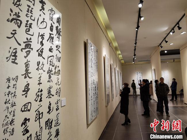 甘肅辦國(guó)際書法邀請(qǐng)展巡展紀(jì)念敦煌莫高窟藏經(jīng)洞發(fā)現(xiàn)120周年